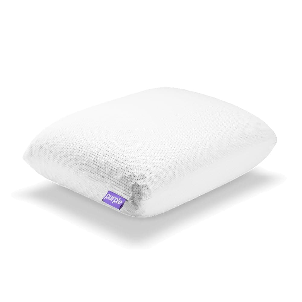 Purple Harmony Anywhere Pillow, Travel/On-The-Go, Hex Grid, No Pressure Support, Stays Cool