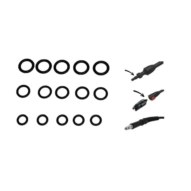 Bosch AQT Pressure Washer O-ring Seal Set Hose / Lance / Tool QTY=15 Oring 002775