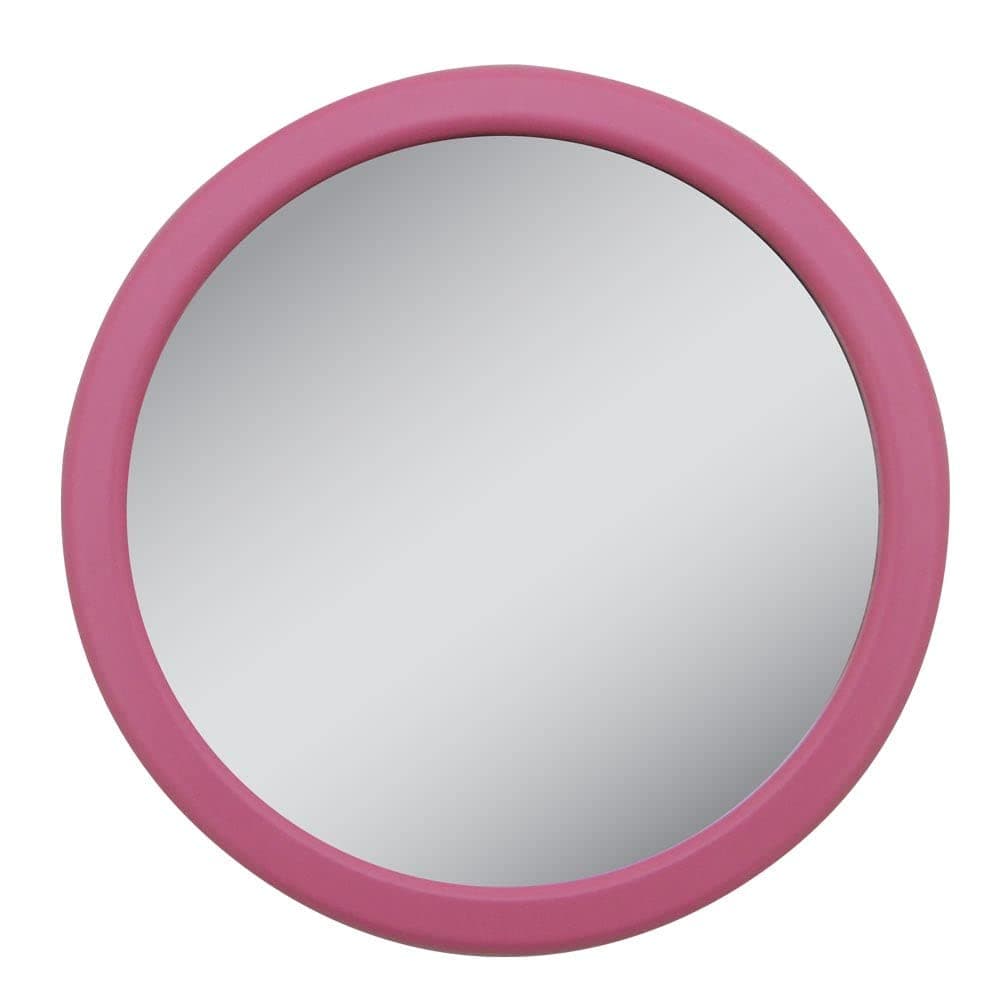 Zadro 3.75" Dia. Compact Mirror 12X Travel magnifying Mirror 18 Strong Suction Cup Wall Mounted Makeup Mirror for Showe