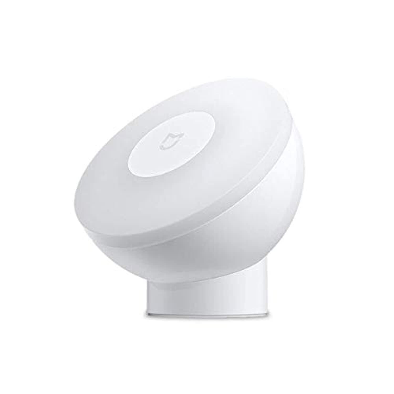 Xiaomi Mijia Night Light 2 Brightness Adjust Infrared Smart Body Motion Sensor 360 Degree Mi Night Lamp With Magnetic Base, White, 1