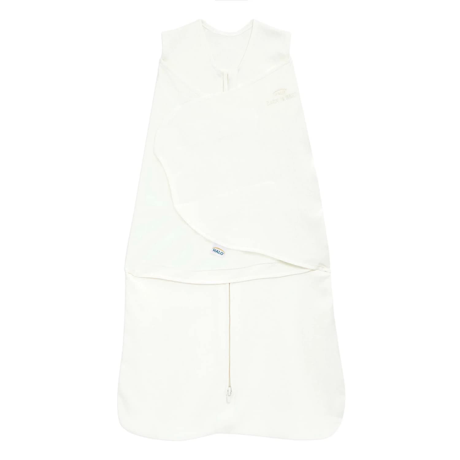 100% Cotton Sleepsack Swaddle, 3-Way Adjustable Wearable Blanket, TOG 1.5, Cream, Small, 3-6 Months