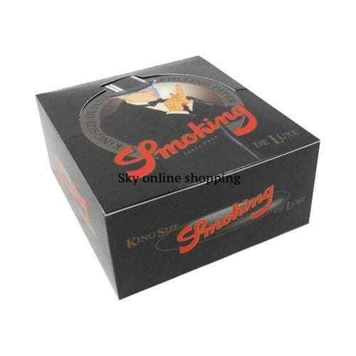 50x Booklets(full box) NEW MR SMOKING Brand KING SIZE ROLLING PAPERS DELUXE