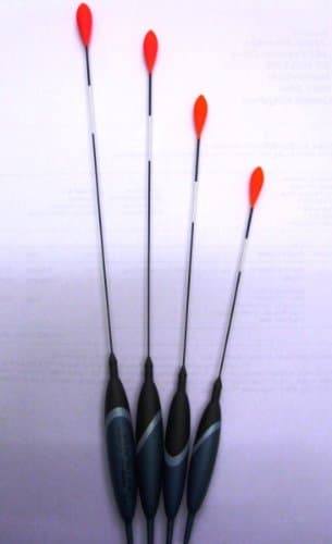 Tacklelocker Set of 4 Drennan Driftbeater Classic Fishing Floats in Tube