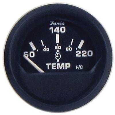 Faria Perimeter-Lighted Euro Cylinder Head Temp FAR12819 by FARIA INSTRUMENTS