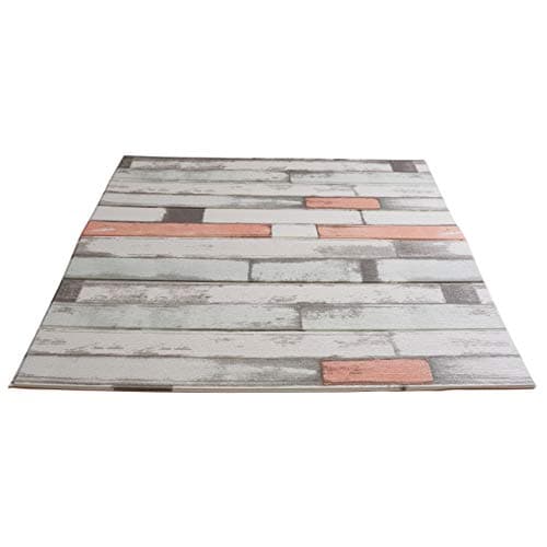 Craft Faux Wood Wall Panels - Peel and Stick Foam Wood - 3D Wall Panels for Fake Wood Wall - Self Adhesive Wood Wall Panels - 3D Wood Wallpaper (10 Pack, Shabby Chic)