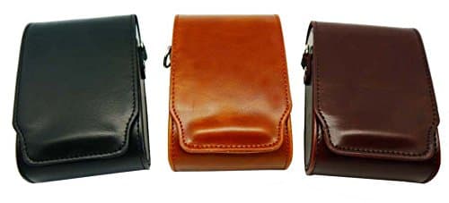 Canon IXY 640,IXY 650 Digital Camera Synthetic Leather Case 3 Colors "517-0026" (Black)