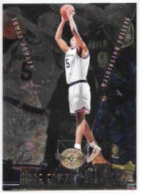 Juwan Howard 1995-96 SP Championship Washington Bullets Race For The Playoffs Card #146
