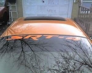 Stickerfunk SRT-4 Window Decal Banner : SRT8, SRT4, Charger, Caliber, Challenger, hemi, neon