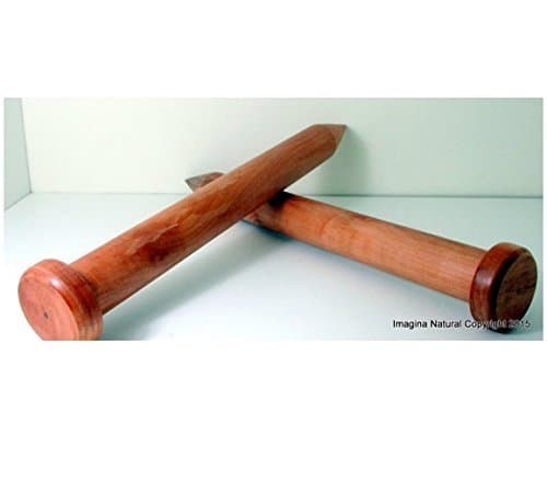 Jumbo Giant Thickness Chilean Rauli Wooden Knitting Needles Chunky Size 35 20mm wide x 50cm