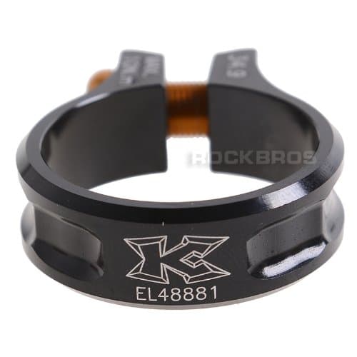 KCNCMTB Seatpost Seat Post Clamp Scandium Alloy Bolt SC11 Black 34.9mm