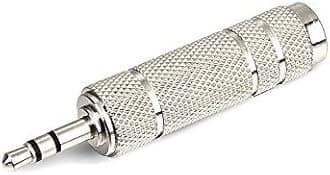 SeCro 3.5Mm Stereo Male To 6.3Mm Stereo Female Adapter Converter ((1 Pack) Silver), auxiliary