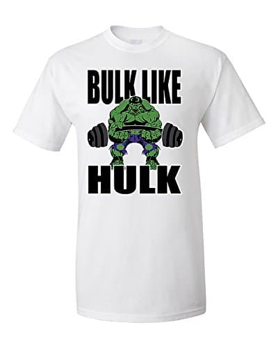 SM Wear Bulk Like Hulk Beast Workout Motivation Athlete Gym Fitness T-Shirt Apparel