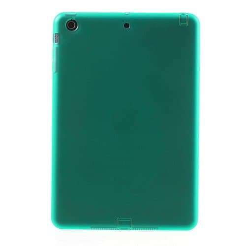 JUJEO Double-Side Matte TPU Gel Cover for iPad Mini/iPad Mini 2 Retina Display with Dust-Proof Plug - Green (IPADM2-607E)