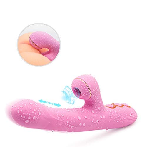Nice Women Multi Thrusting & Sucking Modes Vibarator Toy Oral Tongue Vibarator Wand,Waterproof Multi Speed Body Simulator Birthaday Gifts by rrrgg