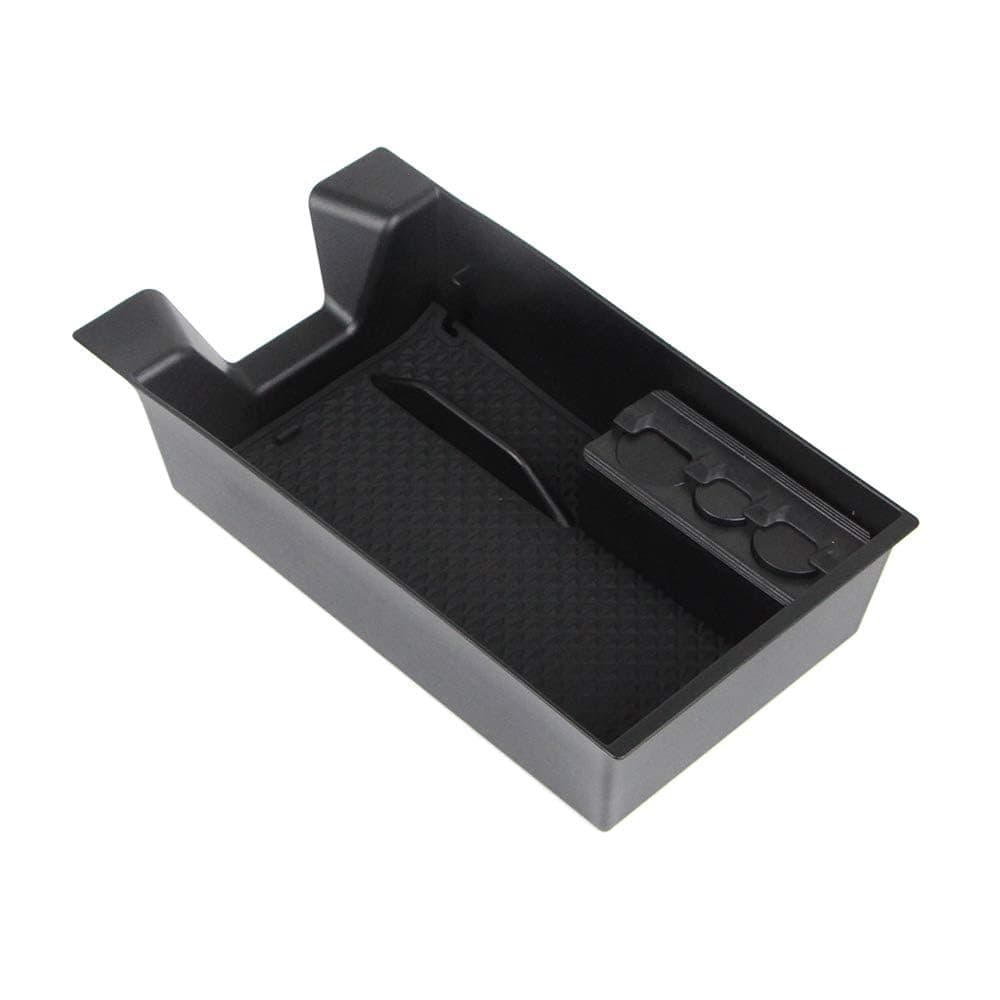 Dreamseek Center Console Organizer for Lexus ES ES250 ES300 ES300h ES350H 2019 2020 2021 2022 Interior Armrest Storage Box Holder Tray (Fits Models Without Wireless Charging)