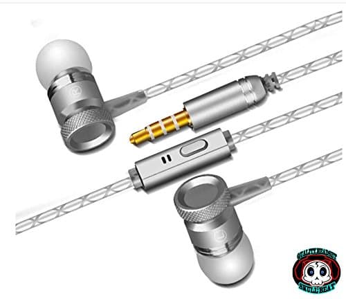 Earphones Skull Beat - W213, Quality Stereo, Strong Bass with Microphone for SmartPhones, Tablets and Laptop