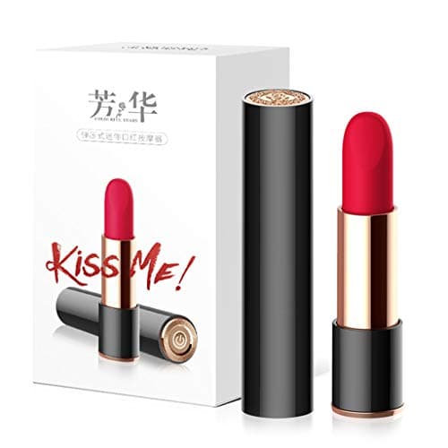 KuCharm Newfangled Lipstick Vive Toy for Womens with 10-Frequencies - Life Rainproof & Traveling Comfortable