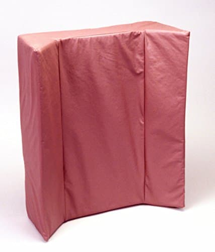 Contoured Back Support for Geri Chair. Back Thickness 3” 26”H x 21”W x 6”Wings; Color: Mauve