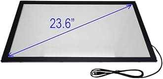 Chengying 23.6 inch (16:9) Infrared Multi-Touch Overlay - IR Touch Frame - 23.6" Infrared Touch Panel - USB Interface - with Protective Glass