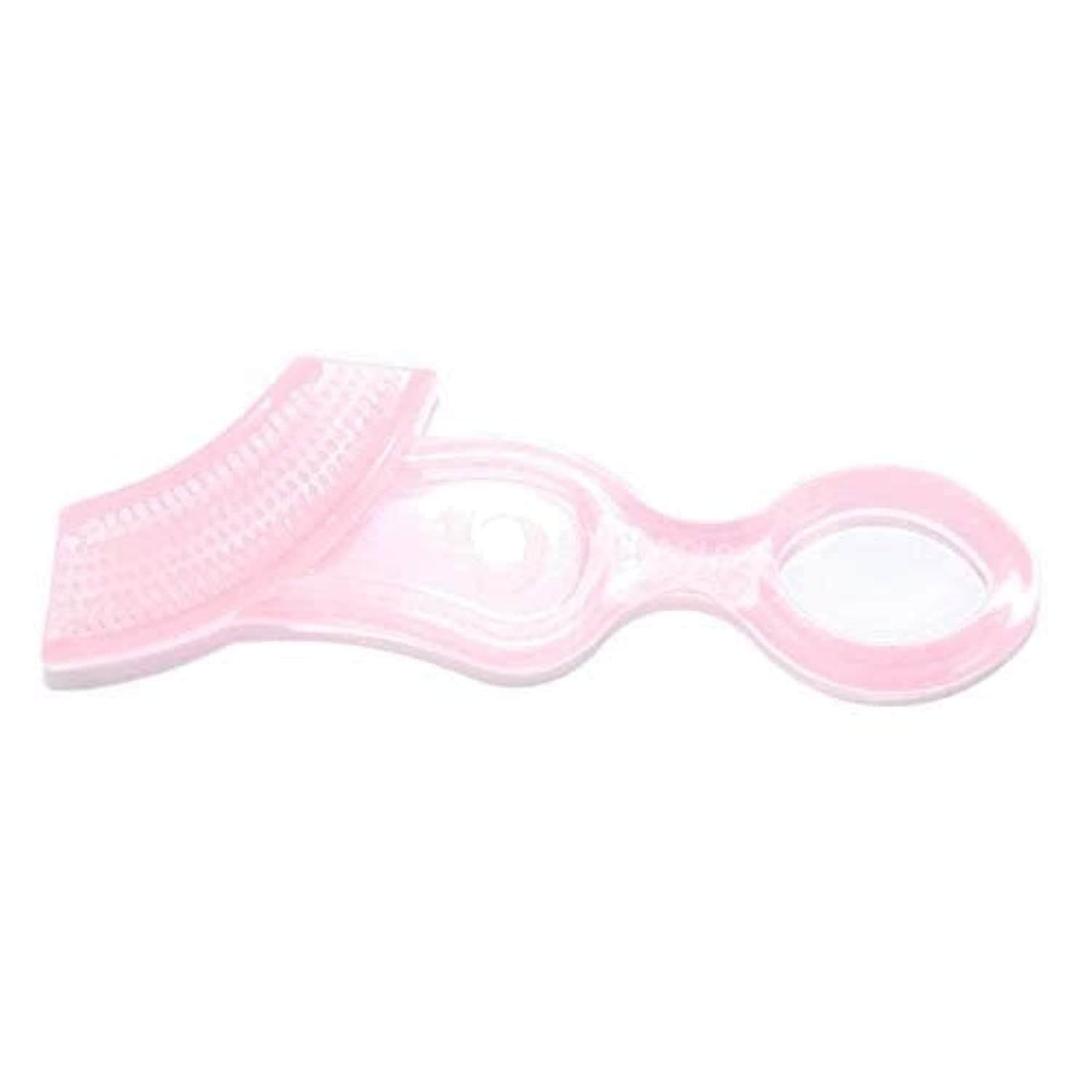 Brush-baby Soft Teether Brush for babies and toddlers - pink
