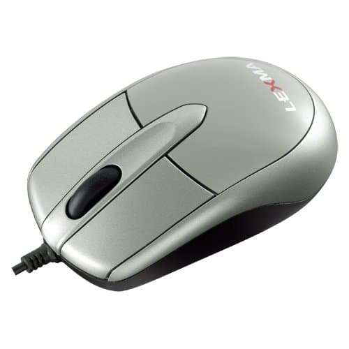Lexma Color Crystal Mouse - Silver (M240-SILVER)