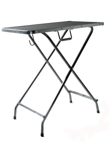 portable dog grooming table with carry bag. Easy to erect