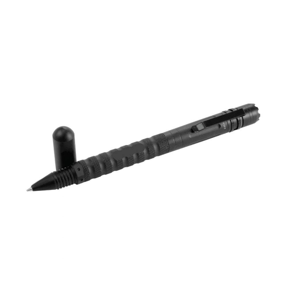 Cutting Edge Pen w/Light,1 Black Flashlight