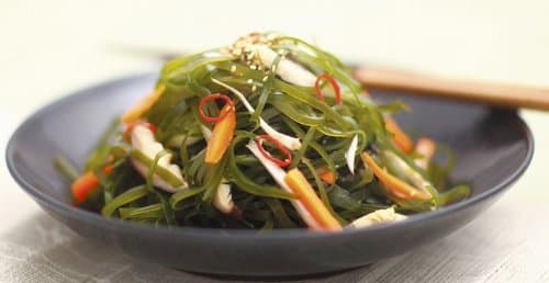 Iwate Prefecture, northern Sanriku [Fudai Village] like kelp [On two] low-calorie dietary fiber is delivered in rich farm-fresh!