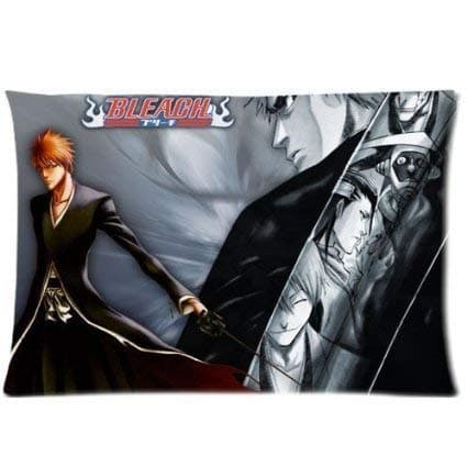 From Ur pillowcase Anime Bleach Kurosaki Ichigo Pillowcases Custom Pillow Case Cushion Cover (50cmx75cm)