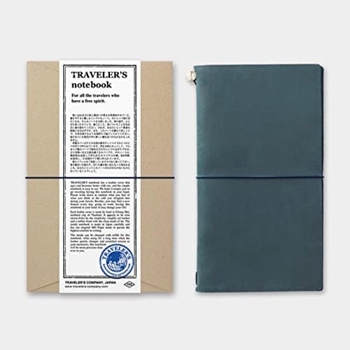 Blue Travelers Notebook Regular Size 2018 Edition, New in Package