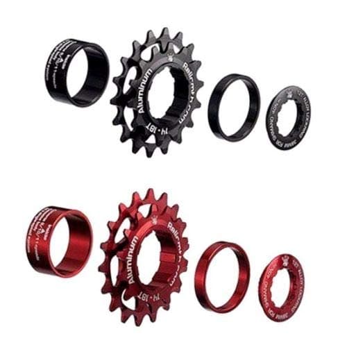 Relic New Bike 11 TO 2 Single Bicycle Sprocket Speed Kit Conversion Kit (RED)