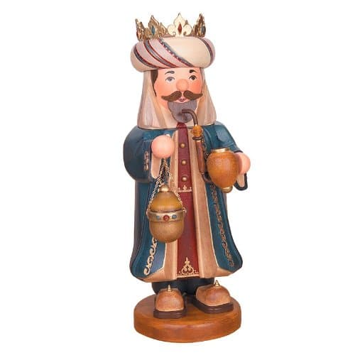 Hubrig Incense Snowman Three Holy Kings Balthazar 35 cm