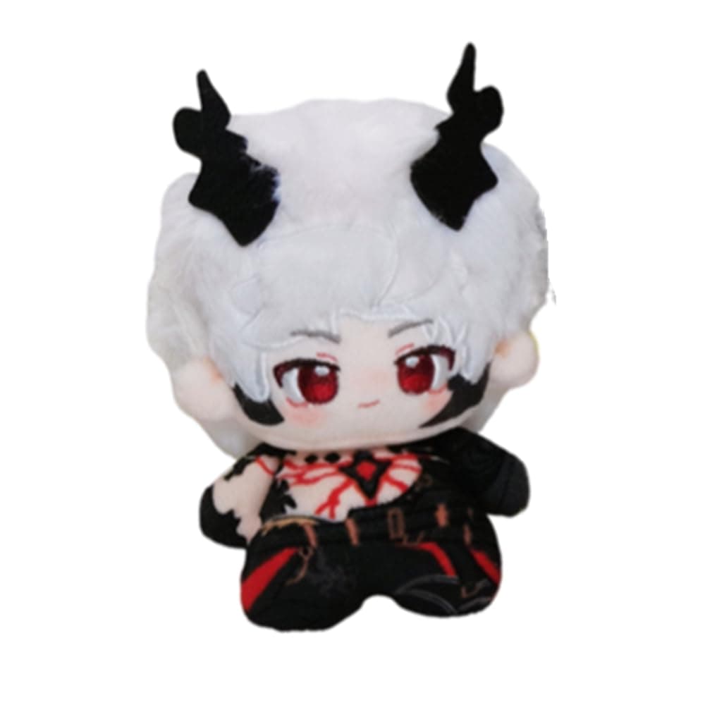 Love and Deepspace Sylus Qin Che Devil Dragon Plushies Keychain Cosplay Plush Pendant Merch Gifts 4"