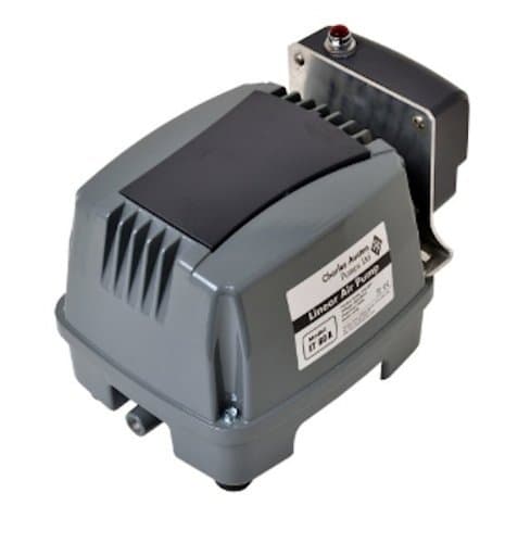 Blue Diamond ETA 100 Septic or Pond Linear Diaphragm Air Pump with built in Alarm