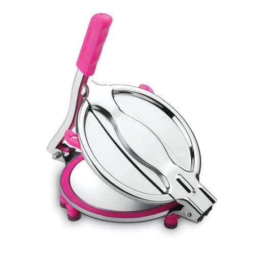 shaan Stainless Steel Puri Press/Papad Maker Machine Machine, Silver