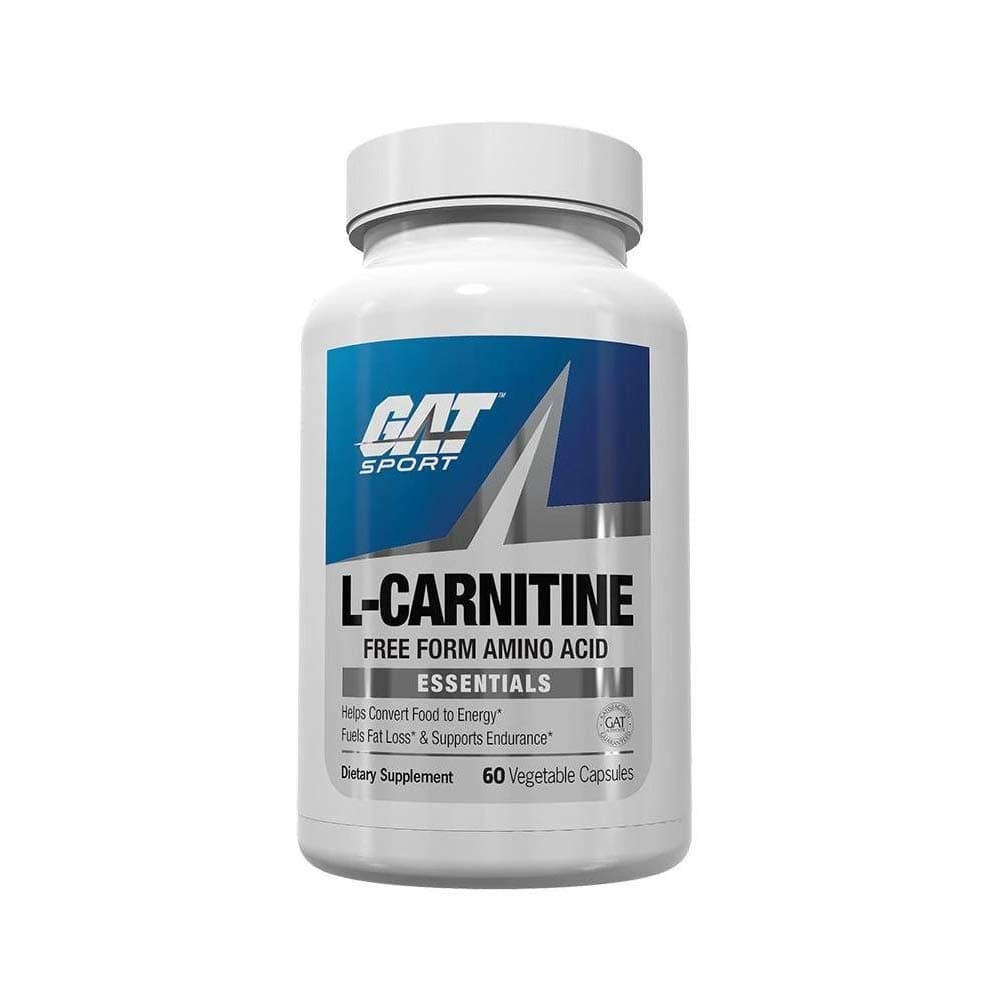GAT, L-Carnitine, 60 Veg Capsules (500 mg per Capsule)