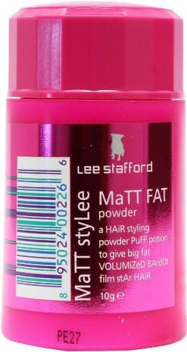 Lee Stafford Matt Stylee Mat Fat Powder 10g (0.35 Oz), Product of UK, For big, fat, volumised, Bardot film star hair!