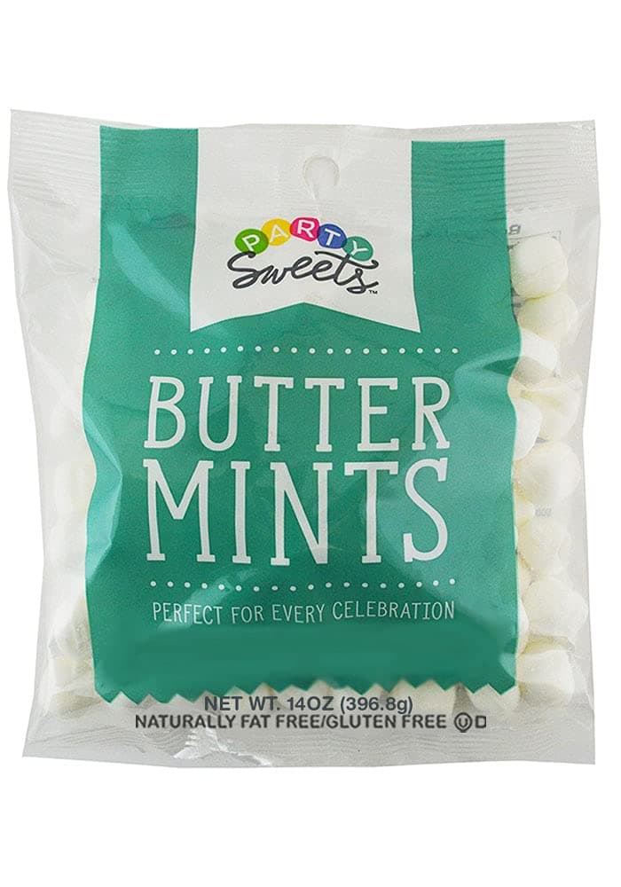White Buttermints, 14 Ounce, Appx. 100 pieces from Hospitality Mints