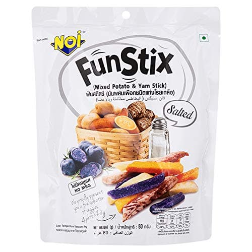 Sinto shop 1pcs Funstix Mixed Potato and Yam Stick 80g.[NOI]