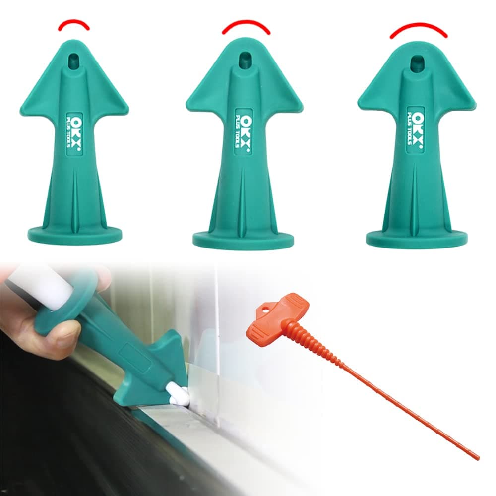 ORXPLUS Tools Caulking Gun Nozzle Adapter, Reusable Applicator, Silicone Caulking Tools(6.5R, 10R, 13R) w/Caulk Saver