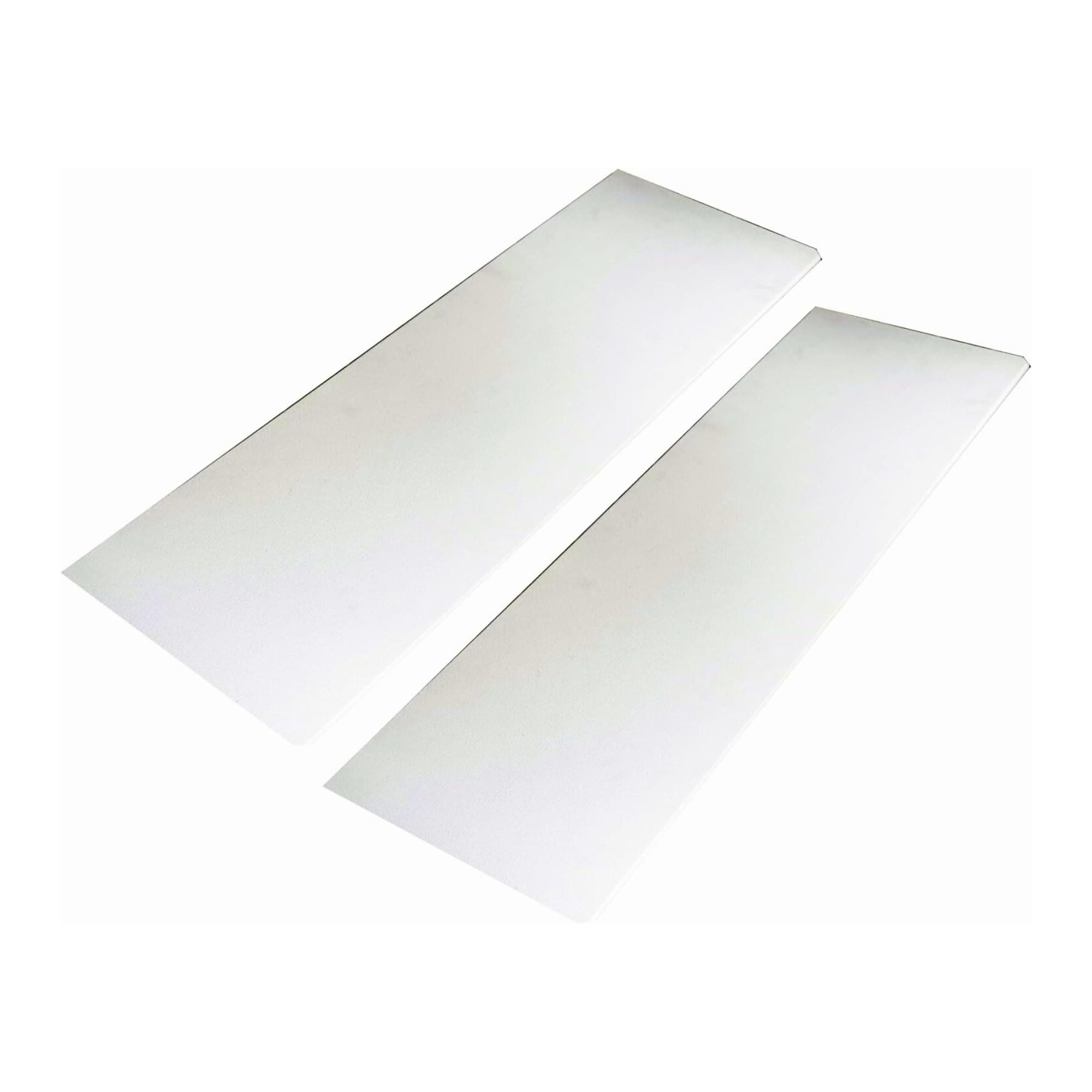 EHHLY Shelf of Outdoor Storage Shed with Floor, Lockable Shelves of Resin Shed, Division Board of Large 35 Cu Ft Storage Cabinet Horizontal Storage Shed for Bike, Trash, Tool, Lawn Mower (2 Shelves)