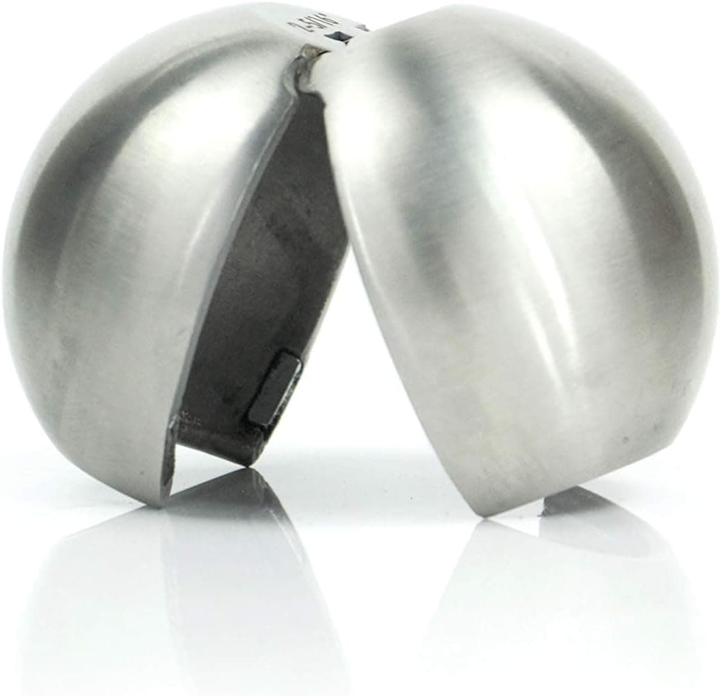 Weigh Safe Clamshell - Stainless Steel Tow Ball Adapter - Converts 2" Tow Ball to 2-5/16" - Universal Fit - Premium Hitch Accessory