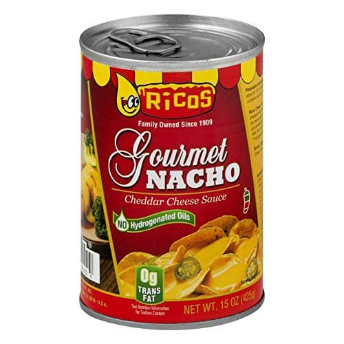 (6 Pack) Ricos Gourmet Nacho Cheddar Cheese Sauce, 15.0 OZ