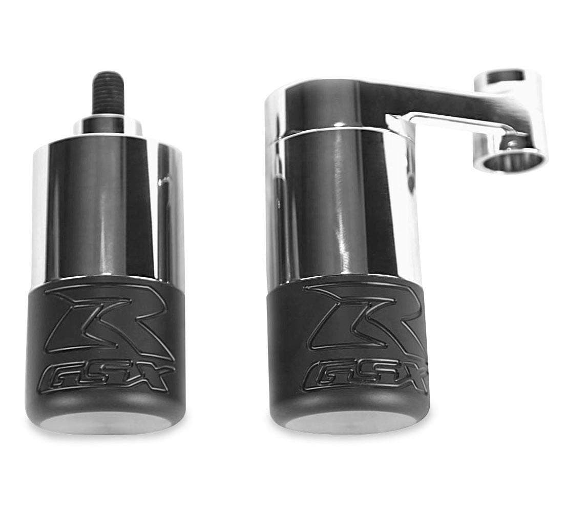 Street Bikes Unlimited Frame Sliders - Black Base KF3013PC-01