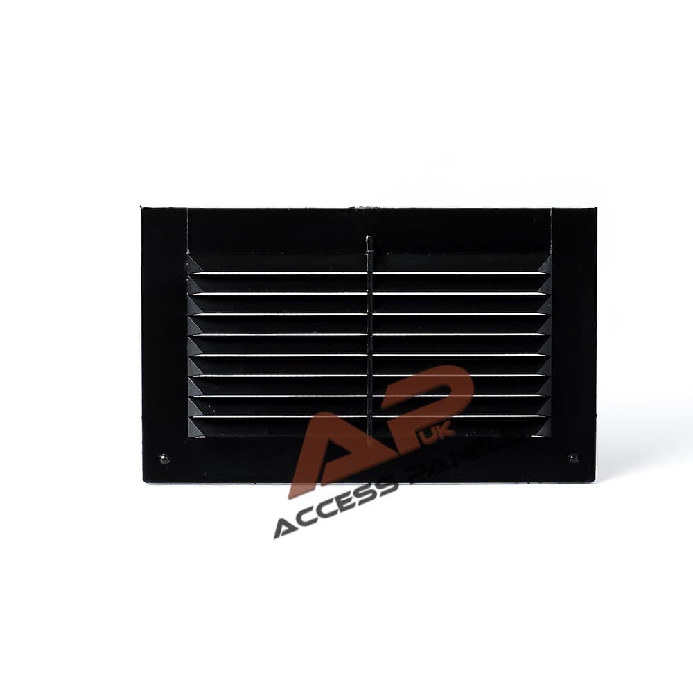 Grille for Ventilation System Black 175 x 105 mm (17.5 x 10.5 cm)