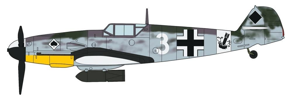 Hasegawa 1/48 Messerschmitt Bf109F-4/B JG53 (Limited Edition)