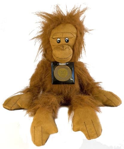 Skoodlez Orangutan - Tearemazoo - tan/brown