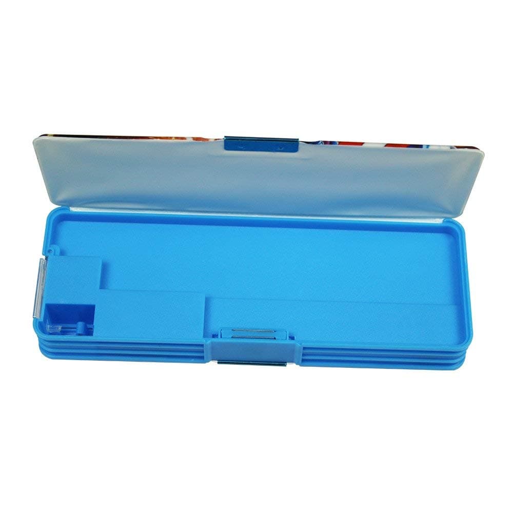 Hujja Saab KARTsHITech Avengers Pencil Box with LED Lamp