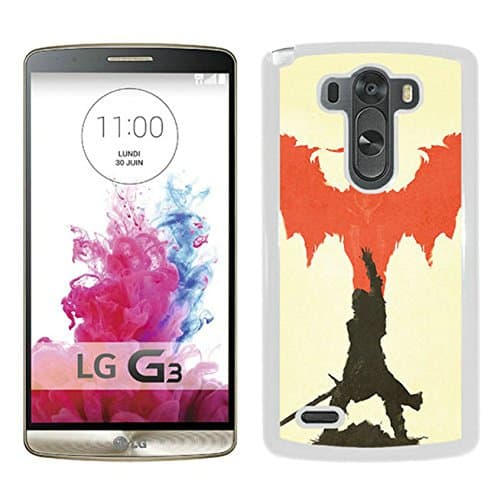 LG G3 Cases Designed With Dragon Age Inquisition Minimal Illustration Android Wallpaper White Case for LG G3