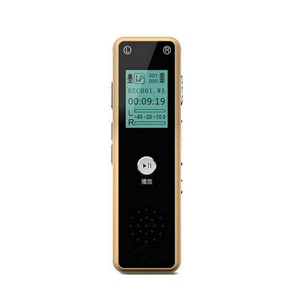 YXNN 8GB Digital Recorder - Hifi MP3 Support Expansion TF Card - HD Recording - Meeting,Lecture,Interview